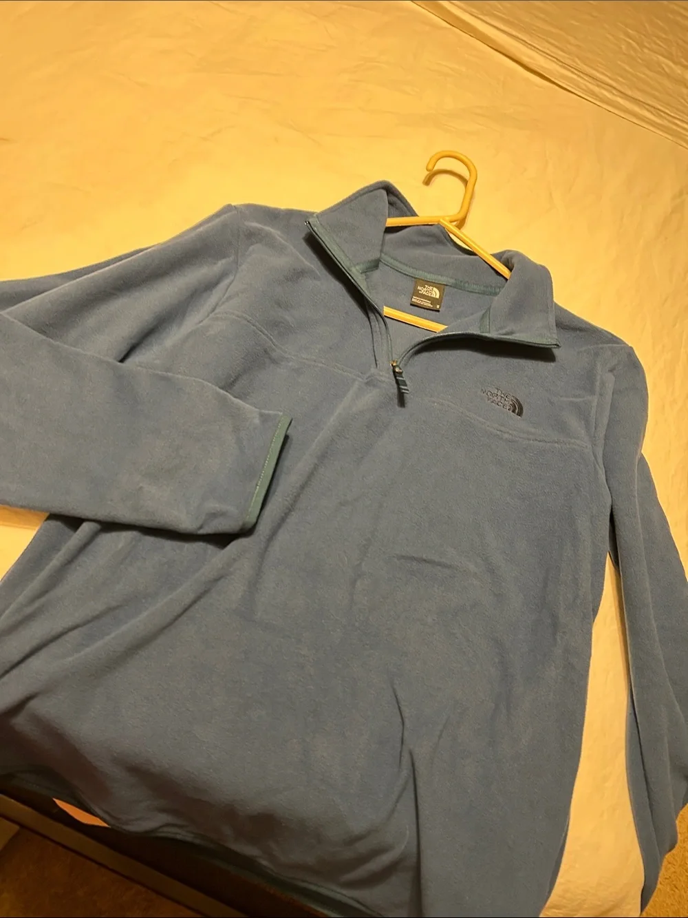 The North Face Men's Slate Blue Half-Zip Fleece Pullover